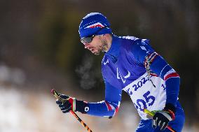 (SP)CHINA-ZHANGJIAKOU-WINTER PARALYMPICS-BIATHLON-MEN'S SPRINT-VISION IMPAIRED(CN)