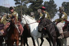 AFGHANISTAN-KABUL-TRADITIONAL HORSEMEN GAME