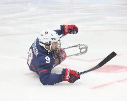 (SP)CHINA-BEIJING-WINTER PARALYMPICS-PARA ICE HOCKEY-USA VS CAN(CN)