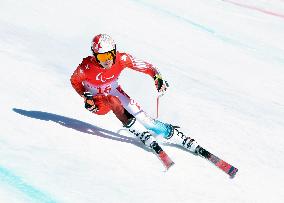 (SP)CHINA-BEIJING-WINTER PARALYMPICS-PARA ALPINE SKIING-MEN'S DOWNHILL STANDING (CN)