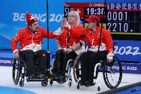 (SP)CHINA-BEIJING-WINTER PARALYMPICS-WHEELCHAIR CURLING-ROUND ROBIN SESSION-SUI VS SWE(CN)