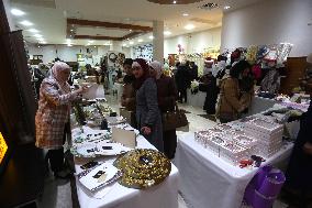 MIDEAST-NABLUS-HAND-MADE PRODUCTS-EXHIBITION