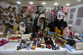 MIDEAST-NABLUS-HAND-MADE PRODUCTS-EXHIBITION
