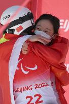 (SP)CHINA-BEIJING-BEIJING 2022 WINTER PARALYMPICS-ALPINE SKIING-WOMEN'S SUPER-G STANDING(CN)