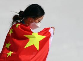 (SP)CHINA-BEIJING-BEIJING 2022 WINTER PARALYMPICS-ALPINE SKIING-WOMEN'S SUPER-G STANDING(CN)