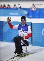 (SP)CHINA-ZHANGJIAKOU-WINTER PARALYMPICS-PARA CROSS-COUNTRY SKIING-MEN'S LONG DISTANCE SITTING(CN)