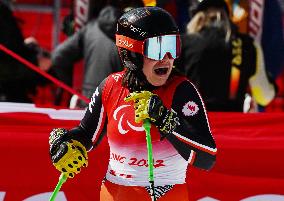 (SP)CHINA-BEIJING-BEIJING 2022 WINTER PARALYMPICS-ALPINE SKIING-WOMEN'S SUPER-G STANDING(CN)