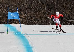 (SP)CHINA-BEIJING-BEIJING 2022 WINTER PARALYMPICS-ALPINE SKIING-WOMEN'S SUPER-G STANDING(CN)