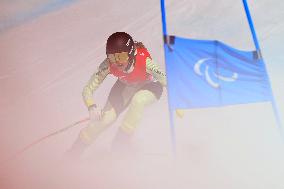 (SP)CHINA-BEIJING-BEIJING 2022 WINTER PARALYMPICS-ALPINE SKIING-WOMEN'S SUPER-G STANDING(CN)