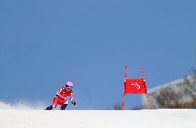(SP)CHINA-BEIJING-BEIJING 2022 WINTER PARALYMPICS-ALPINE SKIING-WOMEN'S SUPER-G STANDING(CN)