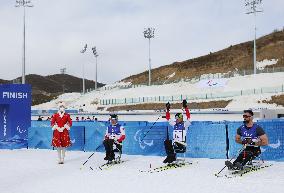 (SP)CHINA-ZHANGJIAKOU-WINTER PARALYMPICS-PARA CROSS-COUNTRY SKIING -MEN'S LONG DISTANCE SITTING(CN)