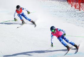 (SP)CHINA-BEIJING-BEIJING 2022 WINTER PARALYMPICS-ALPINE SKIING-WOMEN'S SUPER-G VISION IMPAIRED(CN)