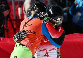 (SP)CHINA-BEIJING-BEIJING 2022 WINTER PARALYMPICS-ALPINE SKIING-WOMEN'S SUPER-G VISION IMPAIRED(CN)