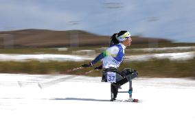 (SP)CHINA-ZHANGJIAKOU-WINTER PARALYMPICS-PARA CROSS-COUNTRY SKIING -WOMEN'S LONG DISTANCE SITTING(CN)