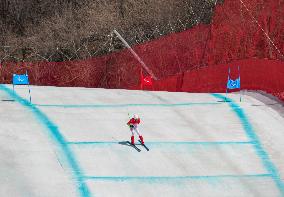 (SP)CHINA-BEIJING-BEIJING 2022 WINTER PARALYMPICS-PARA ALPINE SKIING-MEN'S SUPER-G-STANDING(CN)