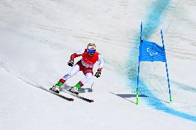 (SP)CHINA-BEIJING-BEIJING 2022 WINTER PARALYMPICS-PARA ALPINE SKIING-MEN'S SUPER-G-STANDING(CN)