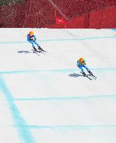 (SP)CHINA-BEIJING-BEIJING 2022 WINTER PARALYMPICS-PARA ALPINE SKIING-MEN'S SUPER-G-VISION IMPAIRED(CN)