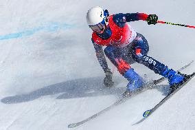 (SP)CHINA-BEIJING-BEIJING 2022 WINTER PARALYMPICS-PARA ALPINE SKIING-MEN'S SUPER-G-VISION IMPAIRED(CN)