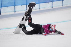 (SP)CHINA-ZHANGJIAKOU-WINTER PARALYMPICS-PARA SNOWBOARD-WOMEN'S CROSS QUALIFICATION(CN)