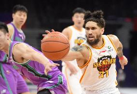 (SP)CHINA-GUANGDONG-FOSHAN-CBA LEAGUE-SHENZHEN LEOPARDS-SHANDONG HEROS