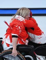 (SP)CHINA-BEIJING-WINTER PARALYMPICS-WHEELCHAIR CURLING-ROUND ROBIN SESSION