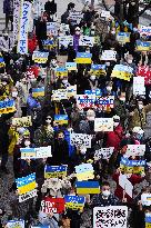 Anti-Russia protest in Japan