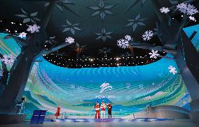 (SP)CHINA-BEIJING-WINTER PARALYMPICS-ALPINE SKIING-MEN'S SUPER-G STANDING-AWARDING CEREMONY(CN)