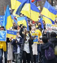 Anti-Russia protest in Japan