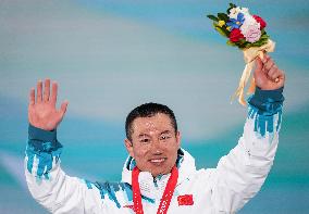 (SP)CHINA-ZHANGJIAKOU-WINTER PARALYMPICS-AWARDING CEREMONY-PARA CROSS-COUNTRY-SKIING(CN)