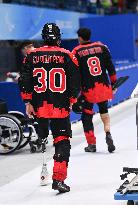 (SP)CHINA-BEIJING-WINTER PARALYMPICS-PARA ICE HOCKEY-GROUP B-CHN VS CZE(CN)