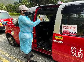 CHINA-HONG KONG-ANTI-EPIDEMIC-TAXI FLEET (CN)