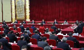 (TWO SESSIONS)CHINA-BEIJING-XI JINPING-CPPCC-JOINT GROUP MEETING (CN)