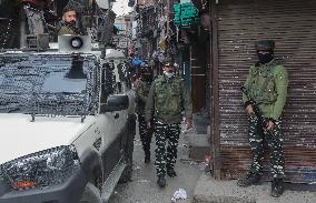 KASHMIR-SRINAGAR-GRENADE ATTACK