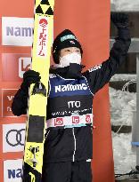 Ski jumping: Ito finishes 3rd at World Cup event