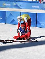 (SP)CHINA-ZHANGJIAKOU-WINTER PARALYMPICS-PARA CROSS-COUNTRY SKIING -MEN'S LONG DISTANCE CLASSIC VISION IMPAIRED (CN)