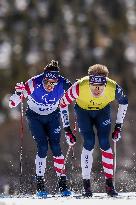 (SP)CHINA-ZHANGJIAKOU-WINTER PARALYMPICS-PARA CROSS-COUNTRY SKIING -MEN'S LONG DISTANCE CLASSIC VISION IMPAIRED (CN)