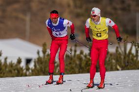 (SP)CHINA-ZHANGJIAKOU-WINTER PARALYMPICS-PARA CROSS-COUNTRY SKIING -MEN'S LONG DISTANCE CLASSIC VISION IMPAIRED (CN)