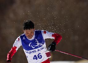 (SP)CHINA-ZHANGJIAKOU-WINTER PARALYMPICS-PARA CROSS-COUNTRY SKIING -MEN'S LONG DISTANCE CLASSIC STANDING (CN)