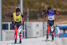 (SP)CHINA-ZHANGJIAKOU-WINTER PARALYMPICS-PARA CROSS-COUNTRY SKIING -MEN'S LONG DISTANCE CLASSIC VISION IMPAIRED (CN)