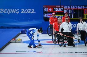 (SP)CHINA-BEIJING-WINTER PARALYMPICS-WHEELCHAIR CURLING-VOLUNTEERS(CN)