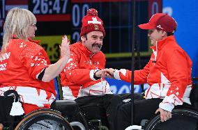 (SP)CHINA-BEIJING-WINTER-PARALYMPICS-WHEELCHAIR CURLING-ROUND ROBIN SESSION-GBR VS SUI (CN)