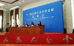 (TWO SESSIONS) CHINA-BEIJING-NPC-PRESS CONFERENCE-WANG YI (CN)