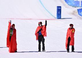 (SP)CHINA-ZHANGJIAKOU-WINTER PARALYMPICS-PARA SNOWBOARD-MEN'S CROSS (CN)