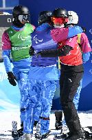 (SP)CHINA-ZHANGJIAKOU-WINTER PARALYMPICS-PARA SNOWBOARD-MEN'S CROSS (CN)