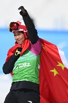 (SP)CHINA-ZHANGJIAKOU-WINTER PARALYMPICS-PARA SNOWBOARD-MEN'S CROSS (CN)