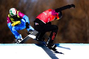 (SP)CHINA-ZHANGJIAKOU-WINTER PARALYMPICS-PARA SNOWBOARD-MEN'S CROSS (CN)