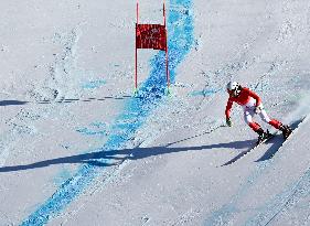 (SP)CHINA-BEIJING-BEIJING 2022 WINTER PARALYMPICS-PARA ALPINE SKIING-WOMEN'S SUPER COMBINED-VISION IMPAIRED (CN)