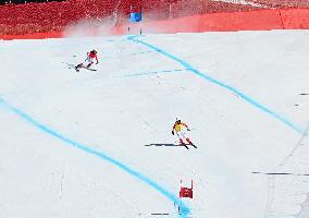 (SP)CHINA-BEIJING-BEIJING 2022 WINTER PARALYMPICS-PARA ALPINE SKIING-WOMEN'S SUPER COMBINED-VISION IMPAIRED (CN)