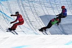 (SP)CHINA-ZHANGJIAKOU-WINTER PARALYMPICS-PARA SNOWBOARD-MEN'S CROSS LL1(CN)