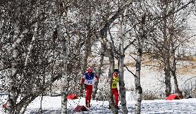 (SP)CHINA-ZHANGJIAKOU-WINTER PARALYMPICS-PARA CROSS-COUNTRY SKIING -WOMEN'S LONG DISTANCE CLASSIC VISION IMPAIRED(CN)